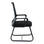Καρέκλα επισκέπτη Palma pakoworld mesh μαύρο 46x52x94εκ