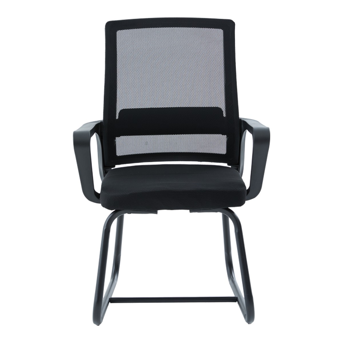 Καρέκλα επισκέπτη Palma pakoworld mesh μαύρο 46x52x94εκ