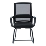 Καρέκλα επισκέπτη Palma pakoworld mesh μαύρο 46x52x94εκ