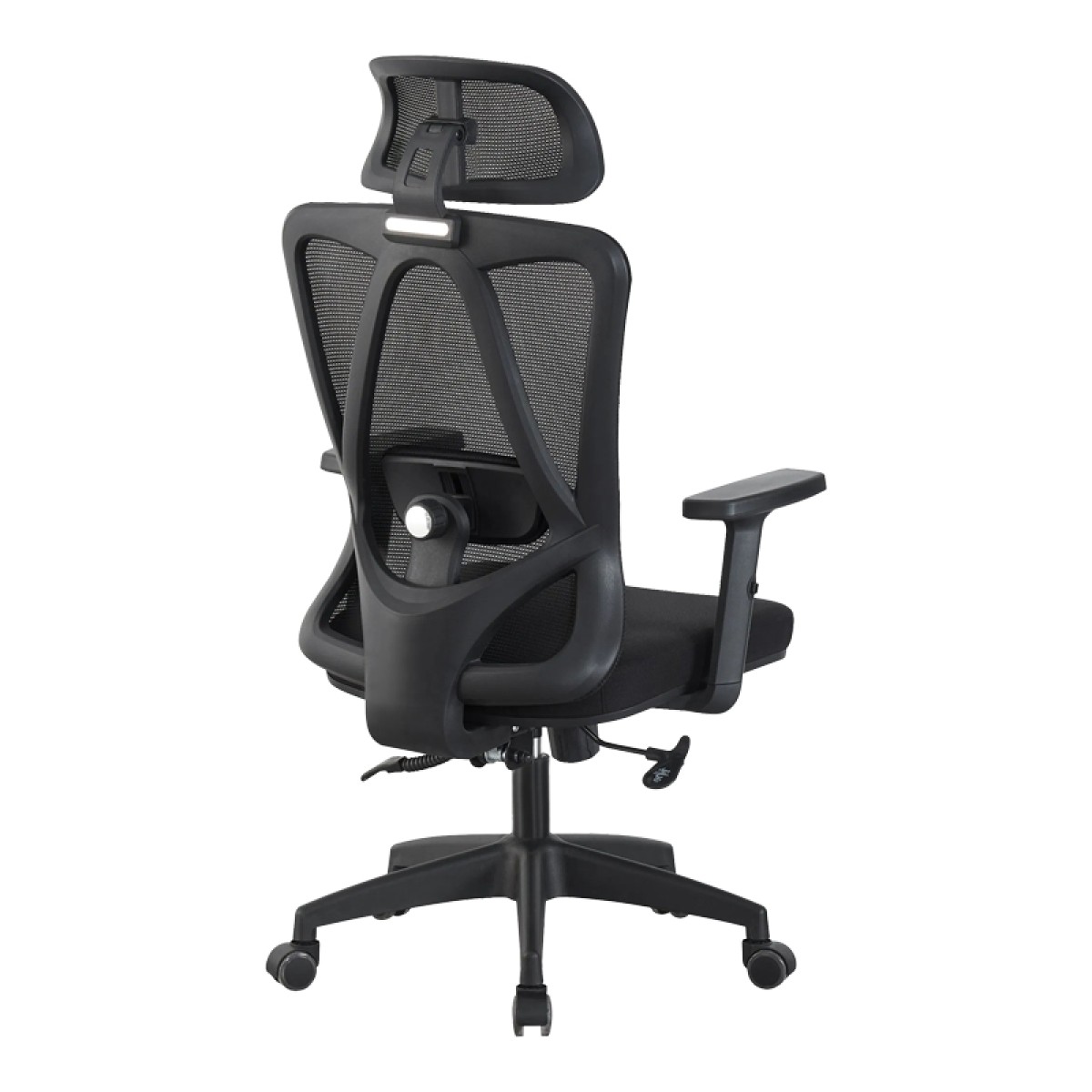 Καρέκλα γραφείου διευθυντή Magida pakoworld mesh μαύρο 58.5x66x115-125εκ