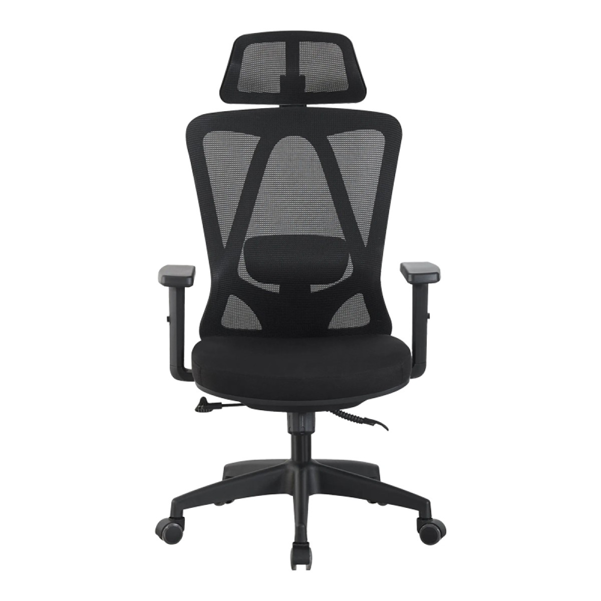 Καρέκλα γραφείου διευθυντή Magida pakoworld mesh μαύρο 58.5x66x115-125εκ