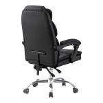 Καρέκλα γραφείου διευθυντή Sanema pakoworld pu μαύρο 62x67x112-122εκ