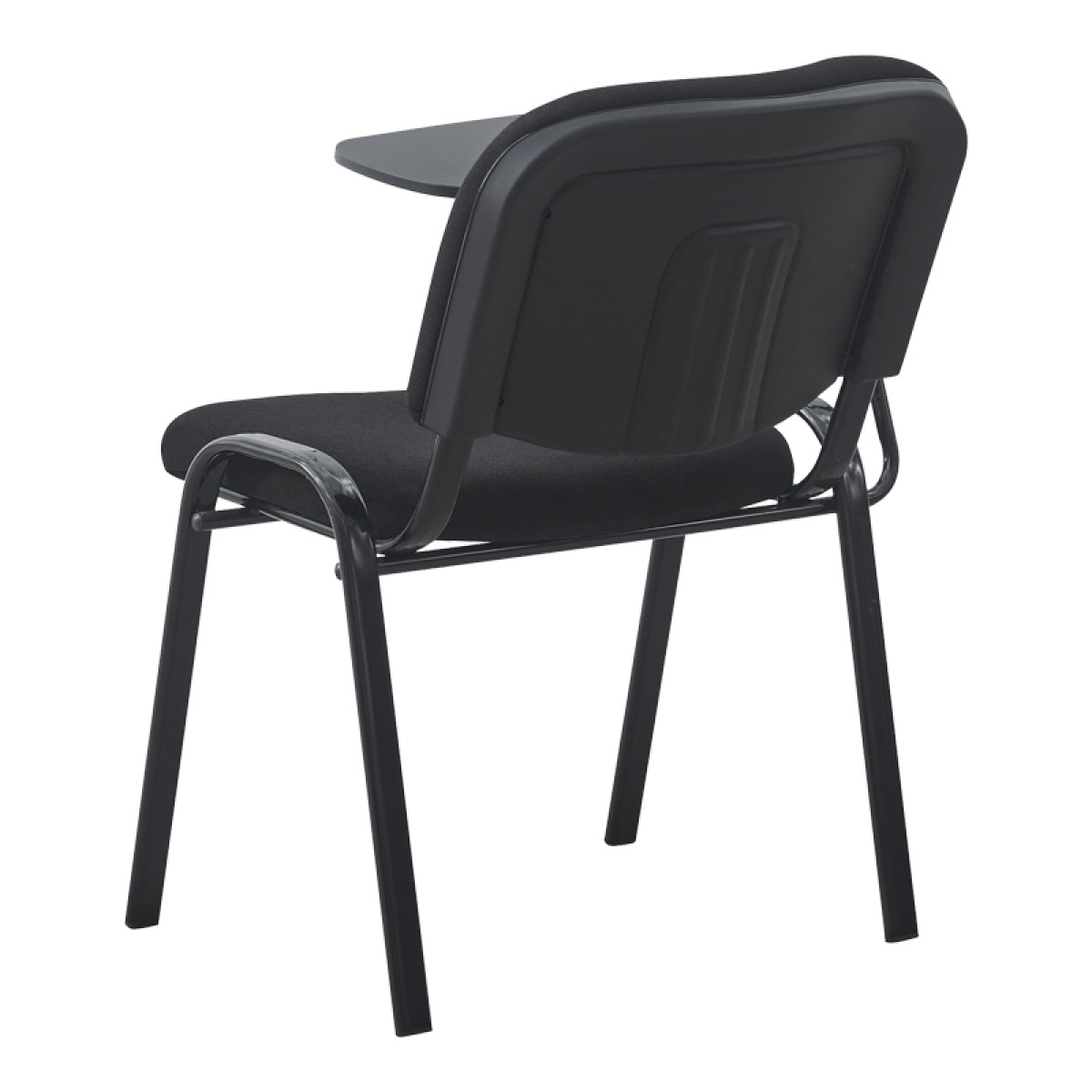 Καρέκλα συνεδρίου με αναλόγιο Lector pakoworld μαύρο 54x54x78εκ