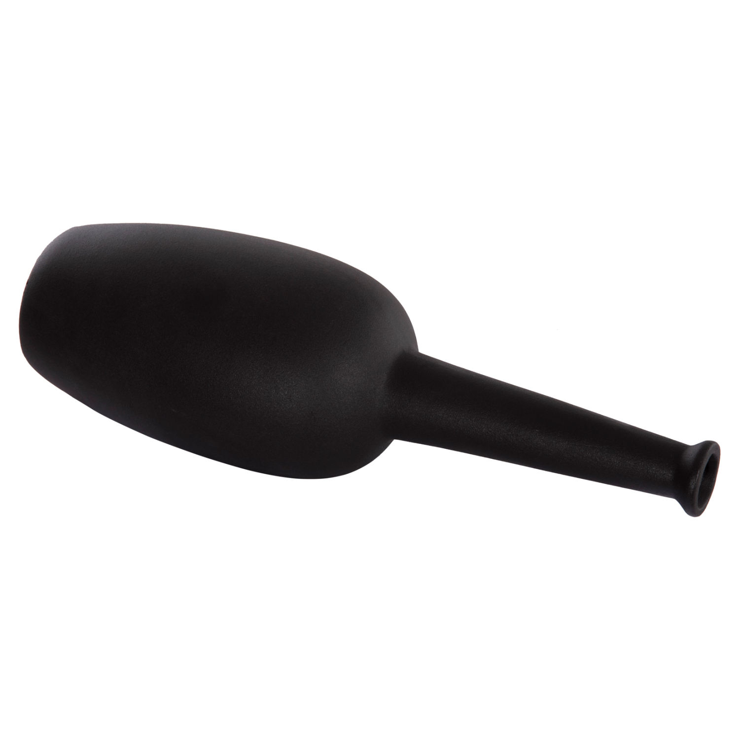 ΕΠΙΤΡΑΠΕΖΙΟ ΚΕΡΑΜΙΚΟ ΔΙΑΚΟΣΜΗΤΙΚΟ ELENDIL HM4591.02 ΜΑΥΡΟ ΜΑΤ Φ12x39.5Υεκ