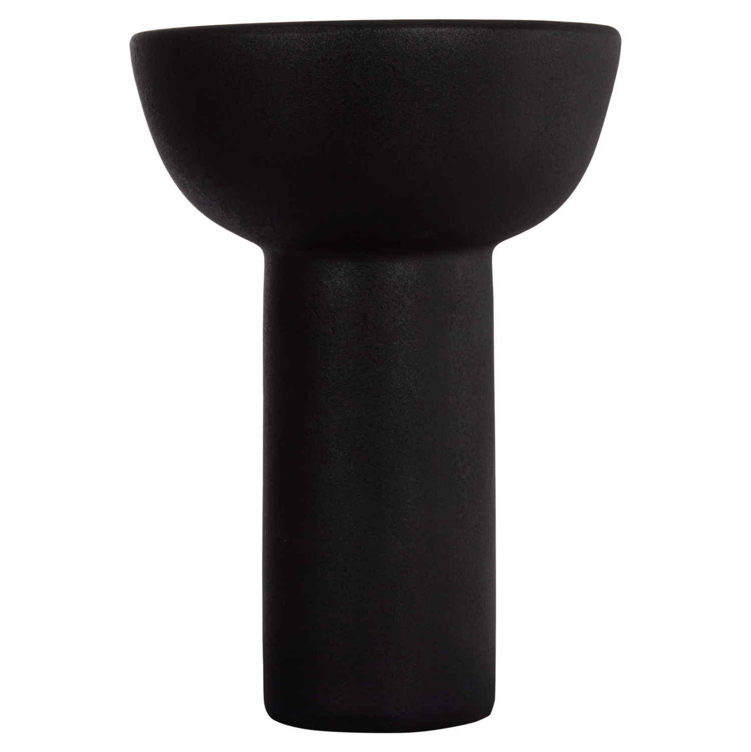 ΕΠΙΤΡΑΠΕΖΙΟ ΚΕΡΑΜΙΚΟ ΔΙΑΚΟΣΜΗΤΙΚΟ ELENDIL HM4602.02 ΜΑΥΡΟ ΜΑΤ Φ23x32Υ εκ