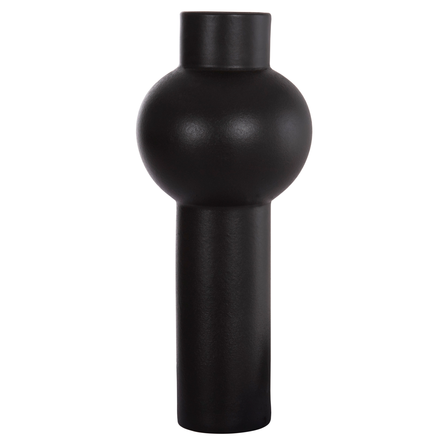 ΕΠΙΤΡΑΠΕΖΙΟ ΚΕΡΑΜΙΚΟ ΔΙΑΚΟΣΜΗΤΙΚΟ SCEPTER HM4604.02 ΜΑΥΡΟ ΜΑΤ Φ17x39Υεκ