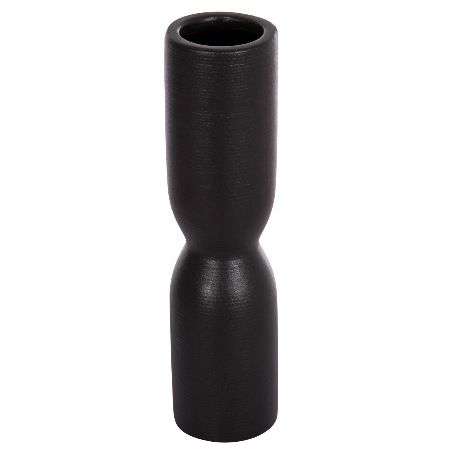 ΕΠΙΤΡΑΠΕΖΙΟ ΚΕΡΑΜΙΚΟ ΔΙΑΚΟΣΜΗΤΙΚΟ SCEPTER HM4615.02 ΜΑΥΡΟ ΜΑΤ Φ7,5x30,5Υεκ