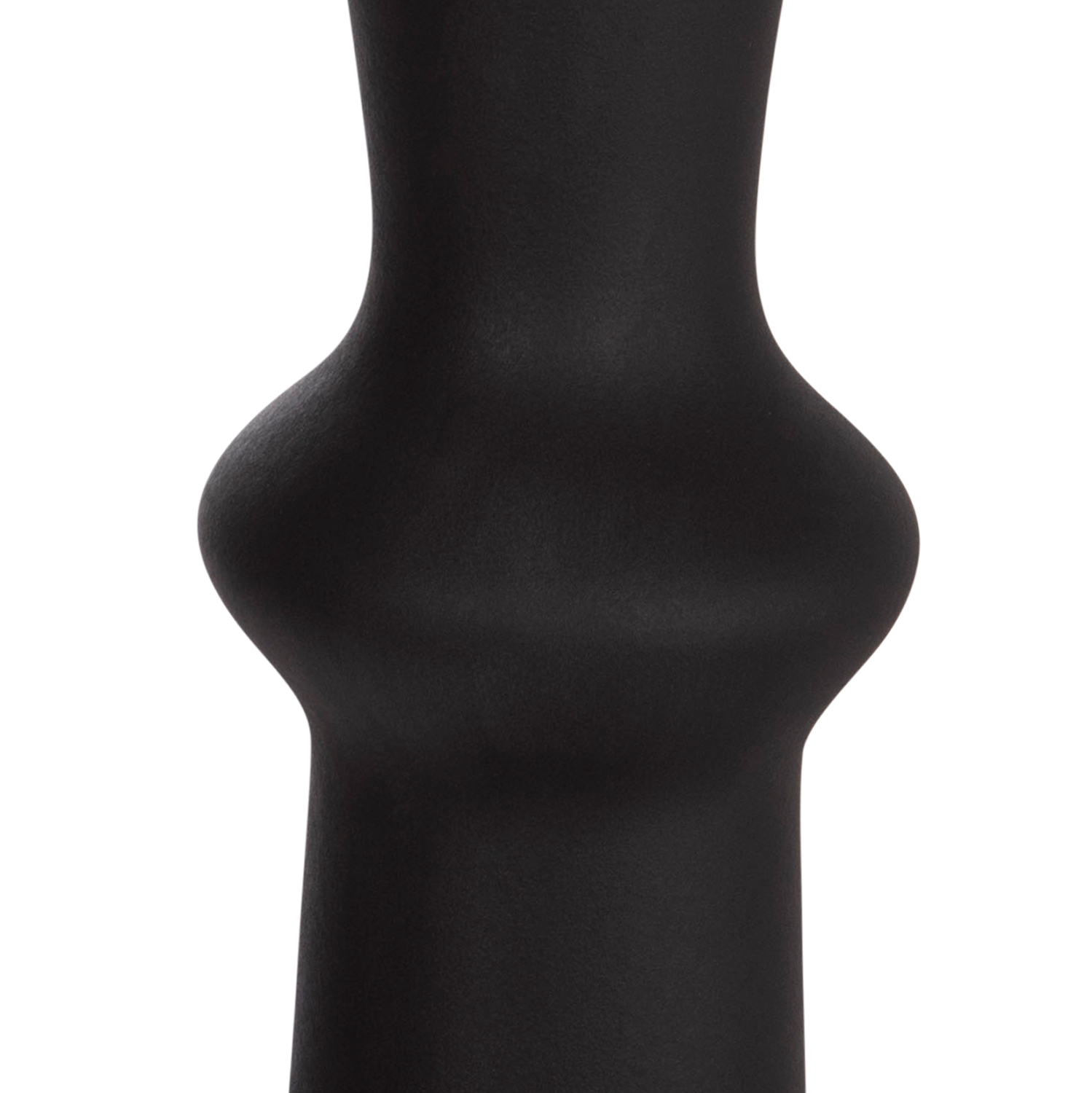 ΕΠΙΤΡΑΠΕΖΙΟ ΚΕΡΑΜΙΚΟ ΔΙΑΚΟΣΜΗΤΙΚΟ SCEPTER HM4637.02 ΜΑΥΡΟ ΜΑΤ Φ14x50Υεκ