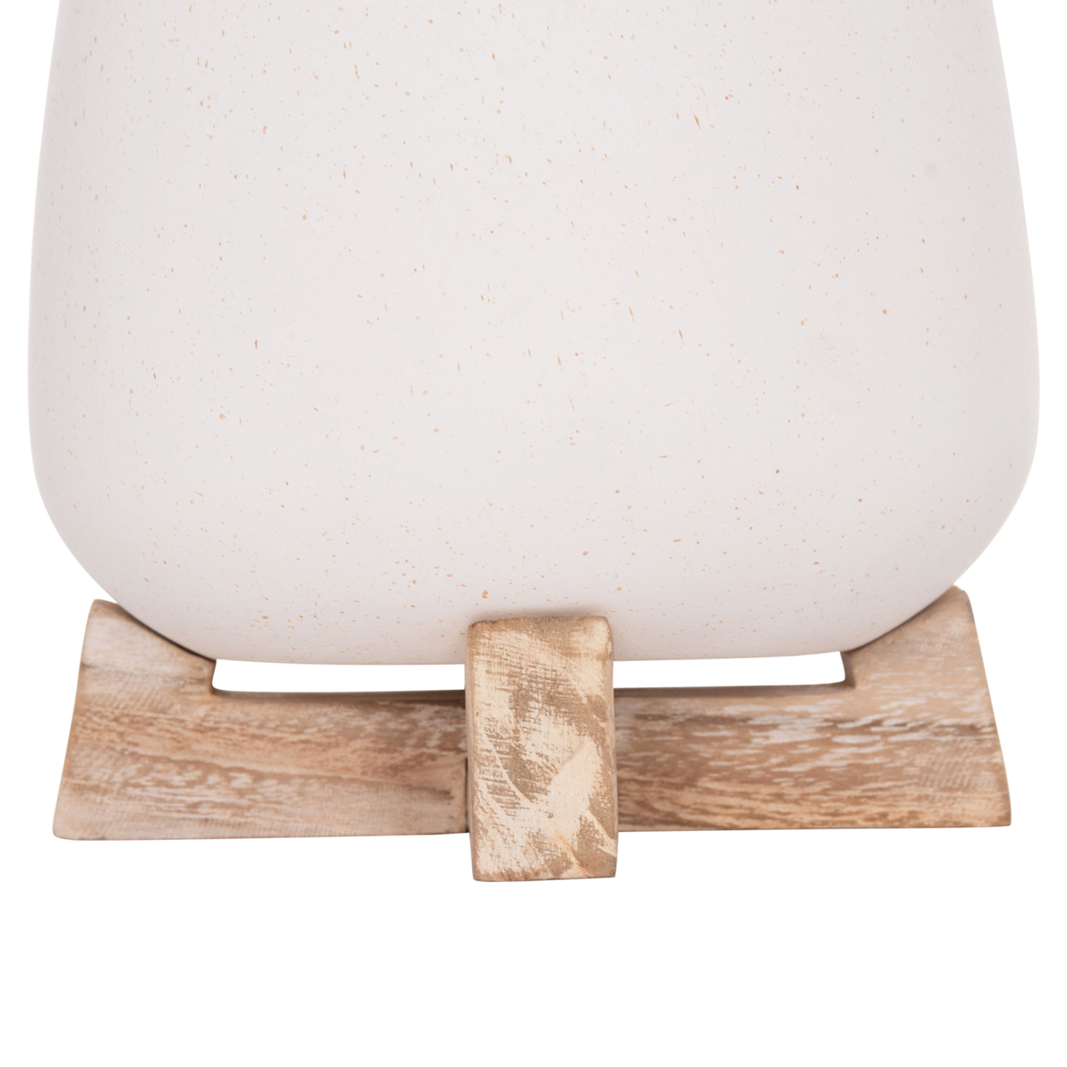 ΓΛΑΣΤΡΑ ΕΣ.ΧΩΡΟΥ FRELLO HM4674.02S ΛΕΥΚΟ FIBER CEMENT--TEAK ΒΑΣΗ 14,5x14,5x16Υεκ.