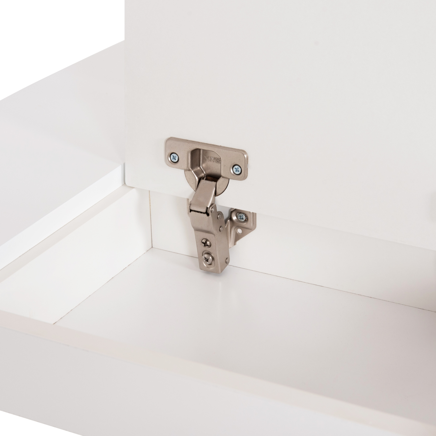 ΤΡΑΠΕΖΑΚΙ ΠΑΙΔΙΚΟ ΜΕ ΑΠΟΘ.ΧΩΡΟΥΣ RICKI HM18339.03 MDF & ΣΥΜΗΔΑ ΣΕ ΛΕΥΚΟ 65x65x47Υεκ