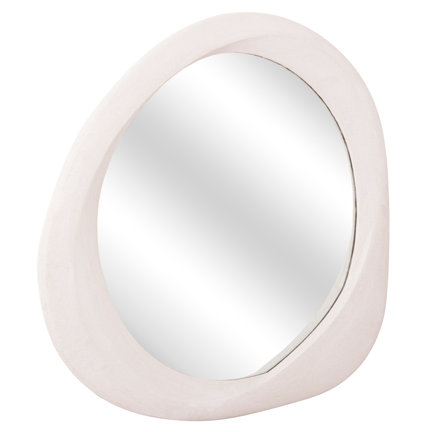 ΚΑΘΡΕΠΤΗΣ ΤΟΙΧΟΥ ΟΒΑΛ ΣΕΙΡΑ SANTORINI HM4511 MDF ΣΕ ΥΠΟΛΕΥΚΟ 82x3,5x74Υεκ