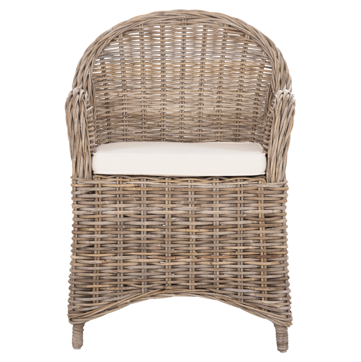 ΠΟΛΥΘΡΟΝΑ ΜΕ ΕΚΡΟΥ ΜΑΞΙΛΑΡΙ KEYLA HM9536 ΚΑΦΕ RATTAN 63x65x87Υεκ.