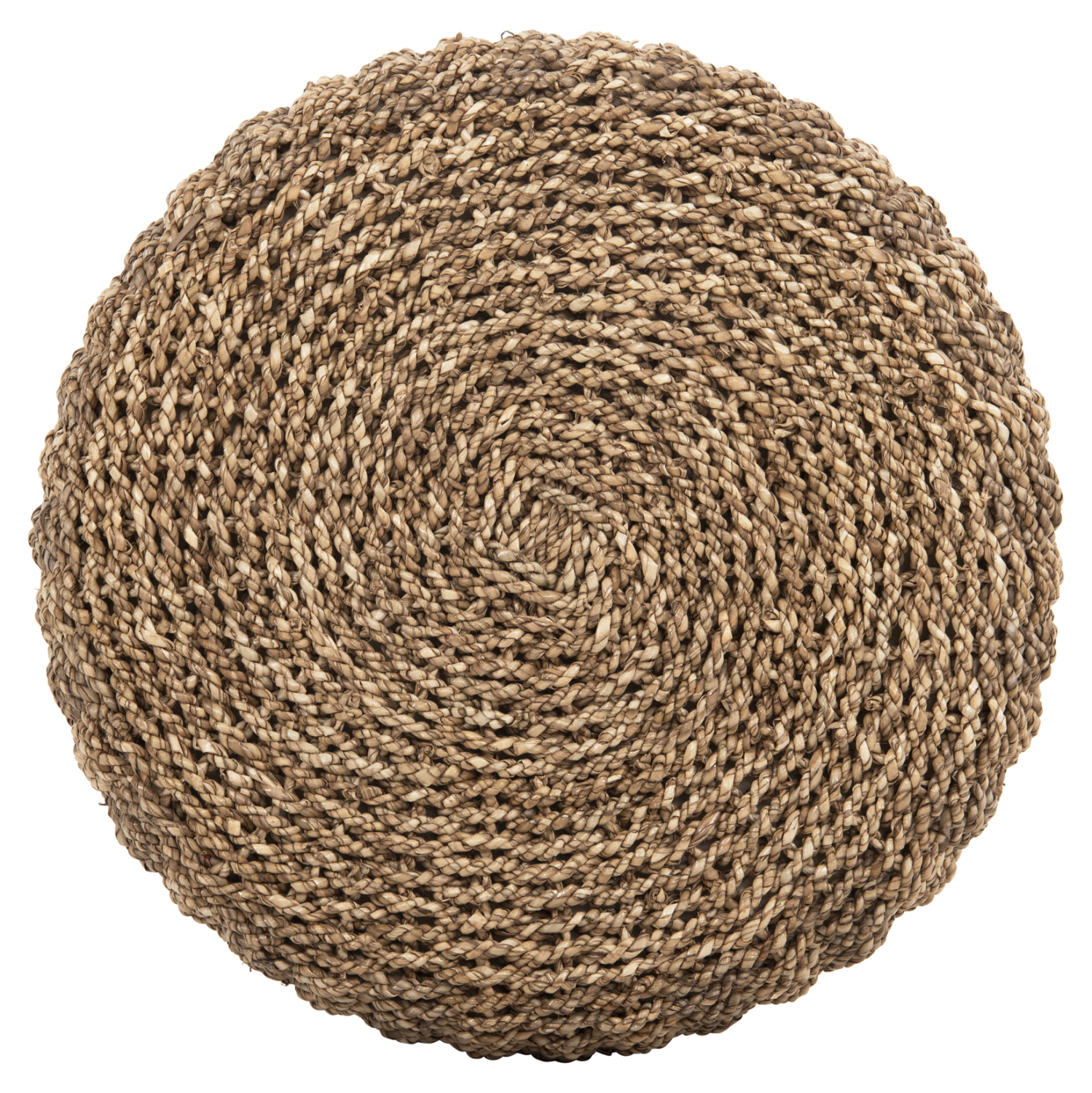 ΣΚΑΜΠΟ BEAM HM7827 ΞΥΛΟ ΤΕΑΚ ΚΑΙ SEAGRASS ΣΕ ΦΥΣΙΚΟ & ΜΑΥΡΟ Φ43x45Yεκ.