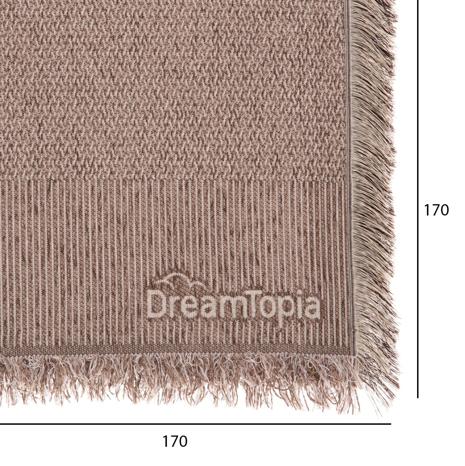 ΡΙΧΤΑΡΙ ME ΚΡΟΣΙΑ DREAMTOPIA HM12164.01 ΣΕ ΚΑΦΕ ΧΡΩΜΑ 178X178εκ.