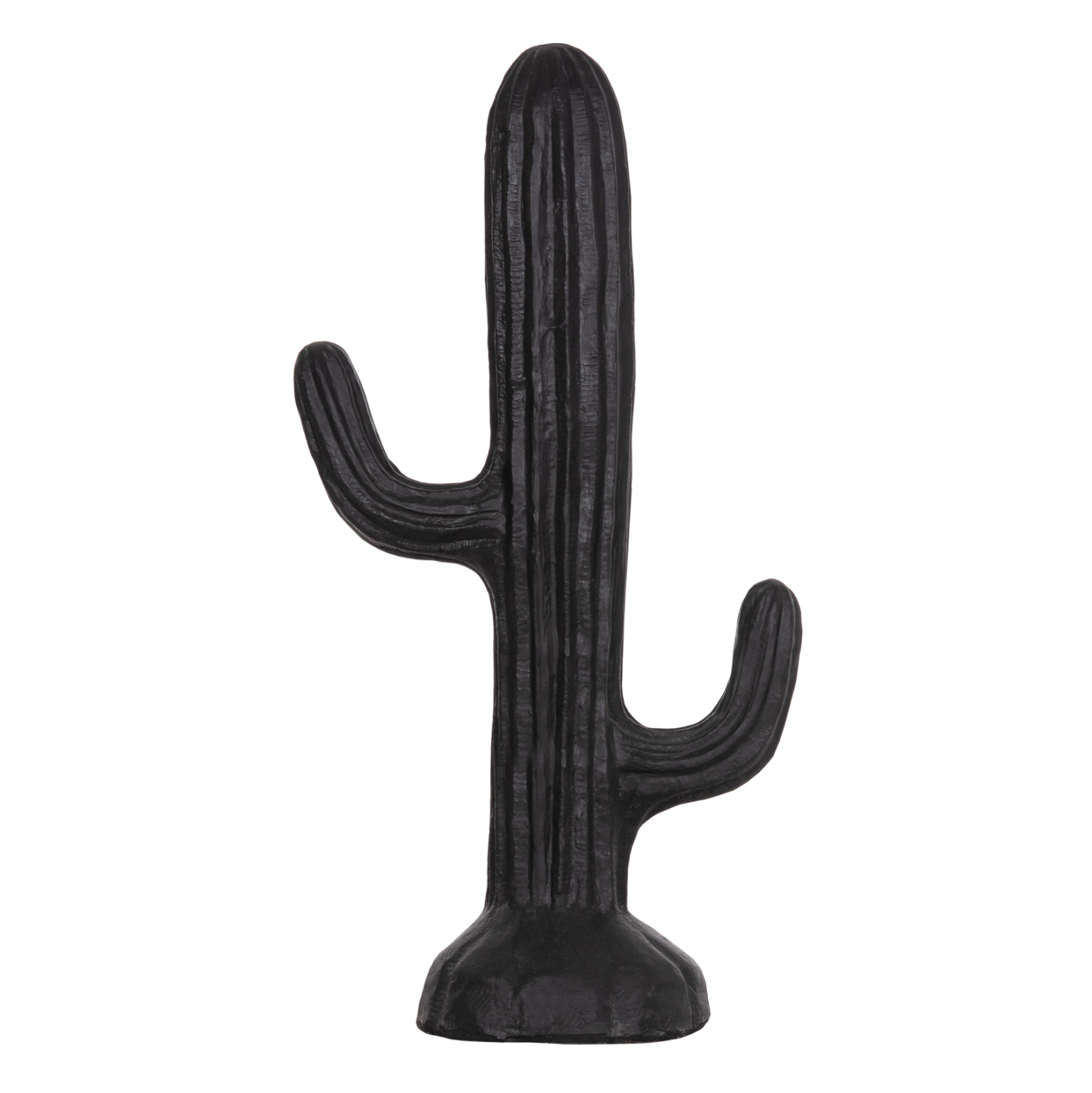 ΔΙΑΚΟΣΜΗΤΙΚΟΣ ΚΑΚΤΟΣ ΔΑΠΕΔΟΥ CACTUS HM4386.01L ΓΥΨΟΣ ΣΕ ΜΑΥΡΟ 63x37x150Υεκ.