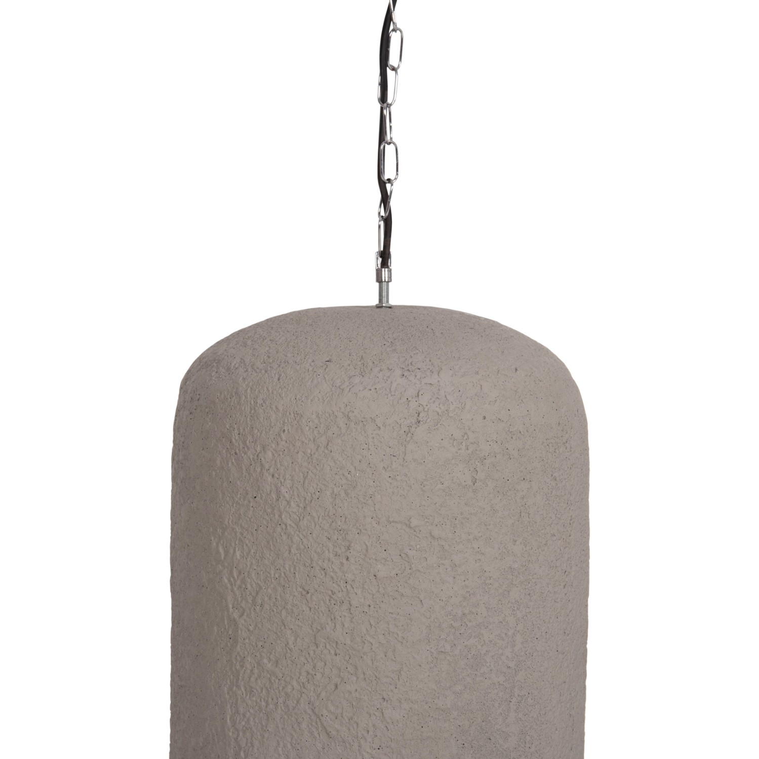 ΦΩΤΙΣΤΙΚΟ ΟΡΟΦΗΣ ΚΡΕΜΑΣΤΟ LOGKY HM4704.03L--FIBER CEMENT ΓΚΡΙ 35x35x67Υεκ