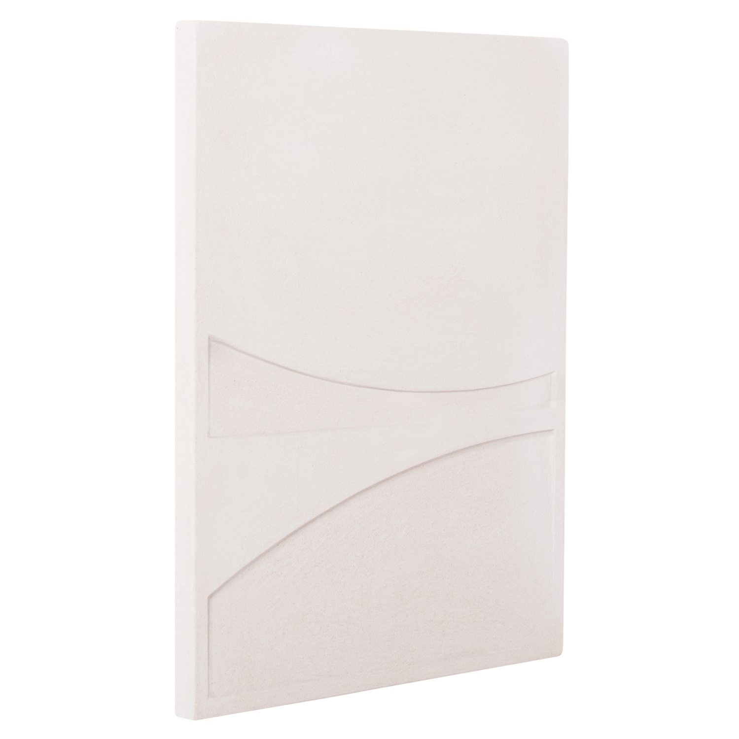 ΠΙΝΑΚΑΣ ΟΡΘΟΓΩΝΙΟΣ ΣΕΙΡΑ SANTORINI HM4510 MDF ΣΕ ΥΠΟΛΕΥΚΟ ΧΡΩΜΑ 60x4(πάχος)x80Υεκ.