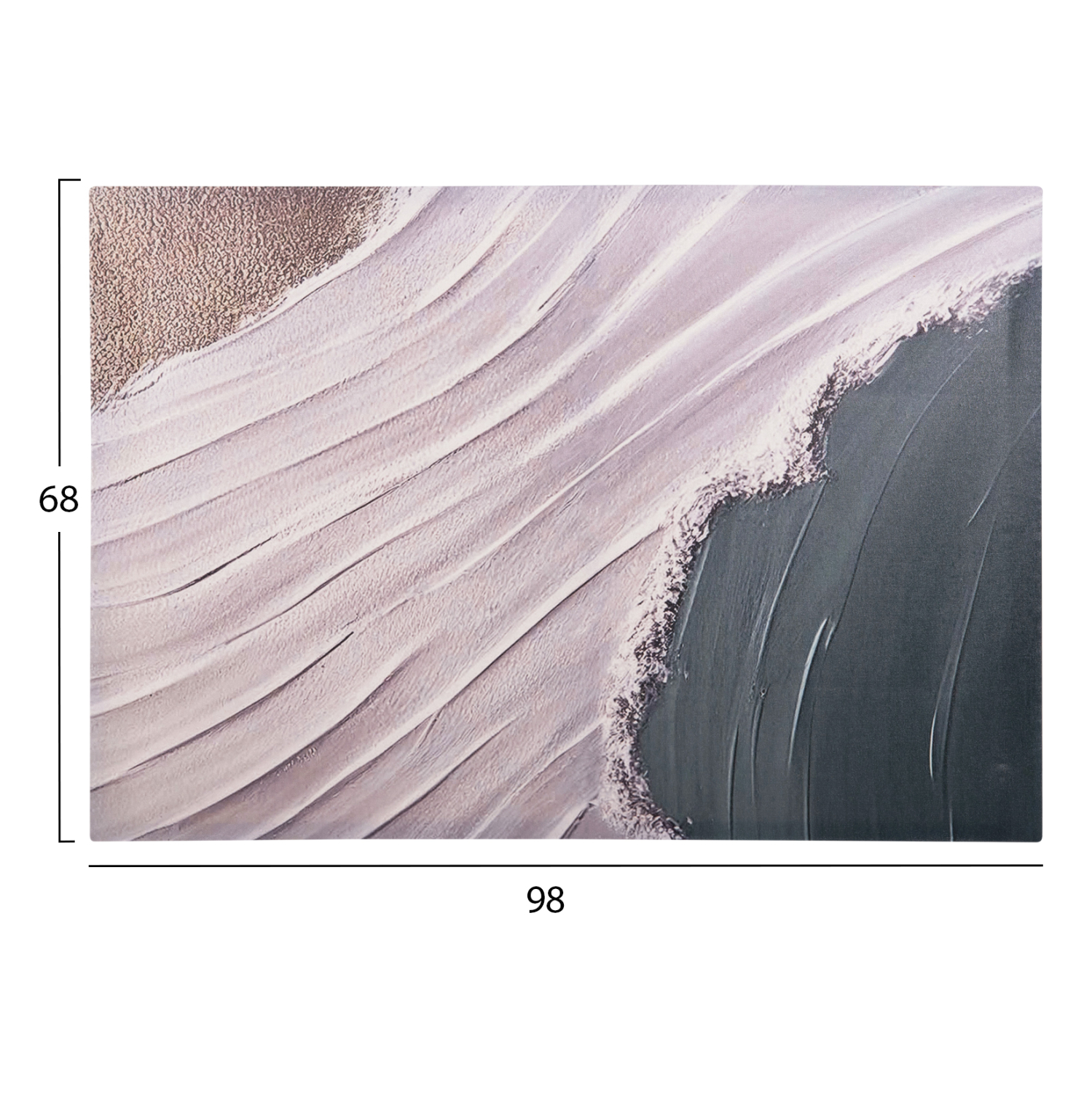 ΠΙΝΑΚΑΣ TOIXOY ΣΕΙΡΑ GOBI HM4856 ΕΚΤΥΠΩΜΕΝΟΣ ΚΑΜΒΑΣ 98x2,5(πάχος)x68Υεκ.