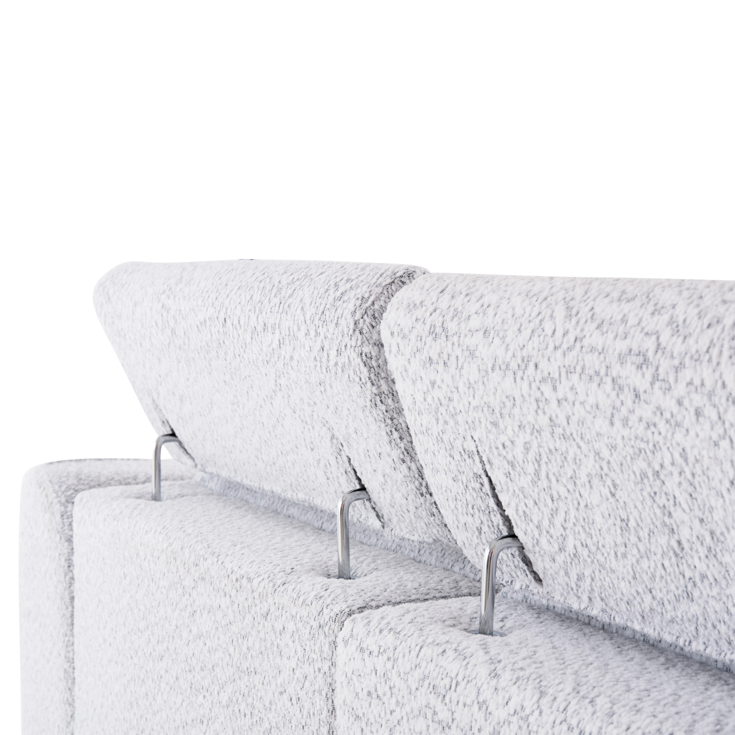 ΚΑΝΑΠΕΣ ΑΡΙΣΤΕΡΗ ΓΩΝΙΑ 3Θ ΜΕ RECLINE VALENTE HM3317.01L ΑΝΟΙΧΤΟ ΓΚΡΙ ΥΦΑΣΜΑ 275x160x104Yεκ