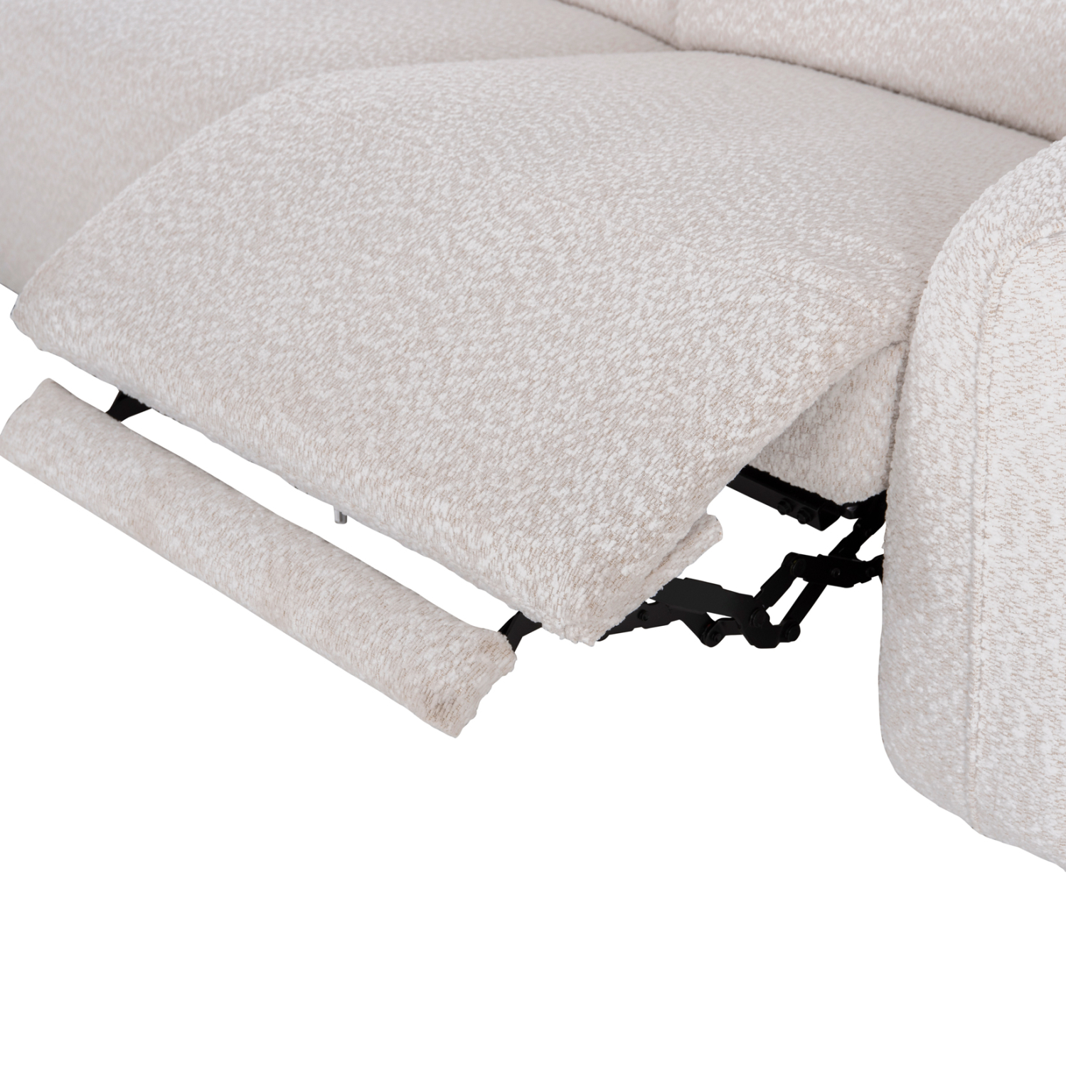 ΚΑΝΑΠΕΣ ΑΡΙΣΤΕΡΗ ΓΩΝΙΑ 3Θ ΜΕ RECLINE VALENTE HM3317.02L ΜΠΕΖ ΥΦΑΣΜΑ 275x160x104Yεκ