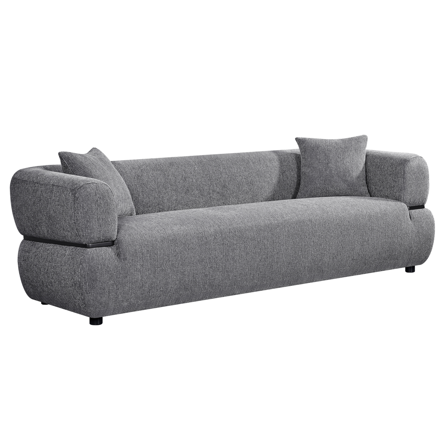 ΚΑΝΑΠΕΣ 3-ΘΕΣΙΟΣ ARCTIS HM3327.01 ΓΚΡΙ ΥΦΑΣΜΑ 229x88x88Υεκ.