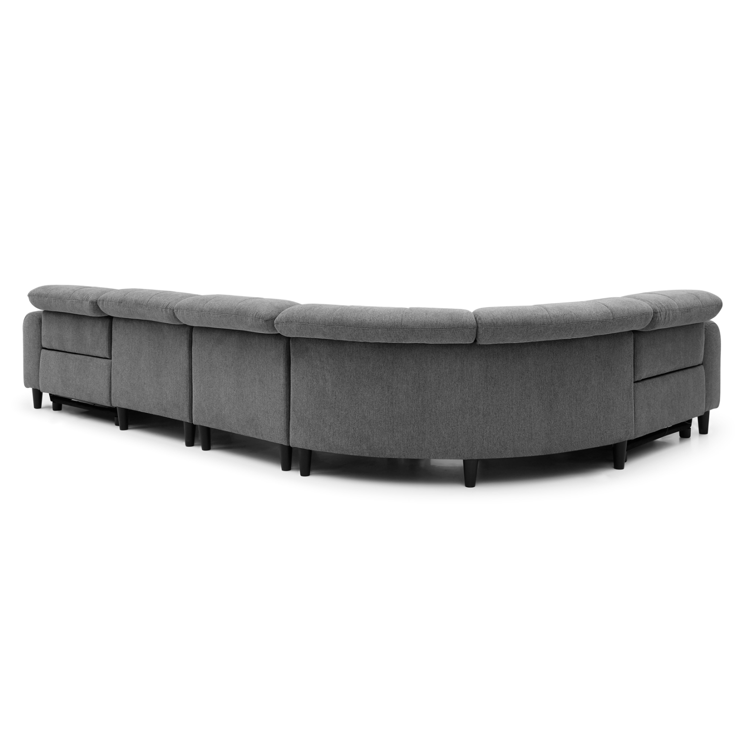 ΓΩΝΙΑΚΟΣ ΚΑΝΑΠΕΣ ΜΕ RECLINE ORACLE HM3290.01 ΓΚΡΙ ΥΦΑΣΜΑ 260x260x90(κάθισμα)x94Υεκ.