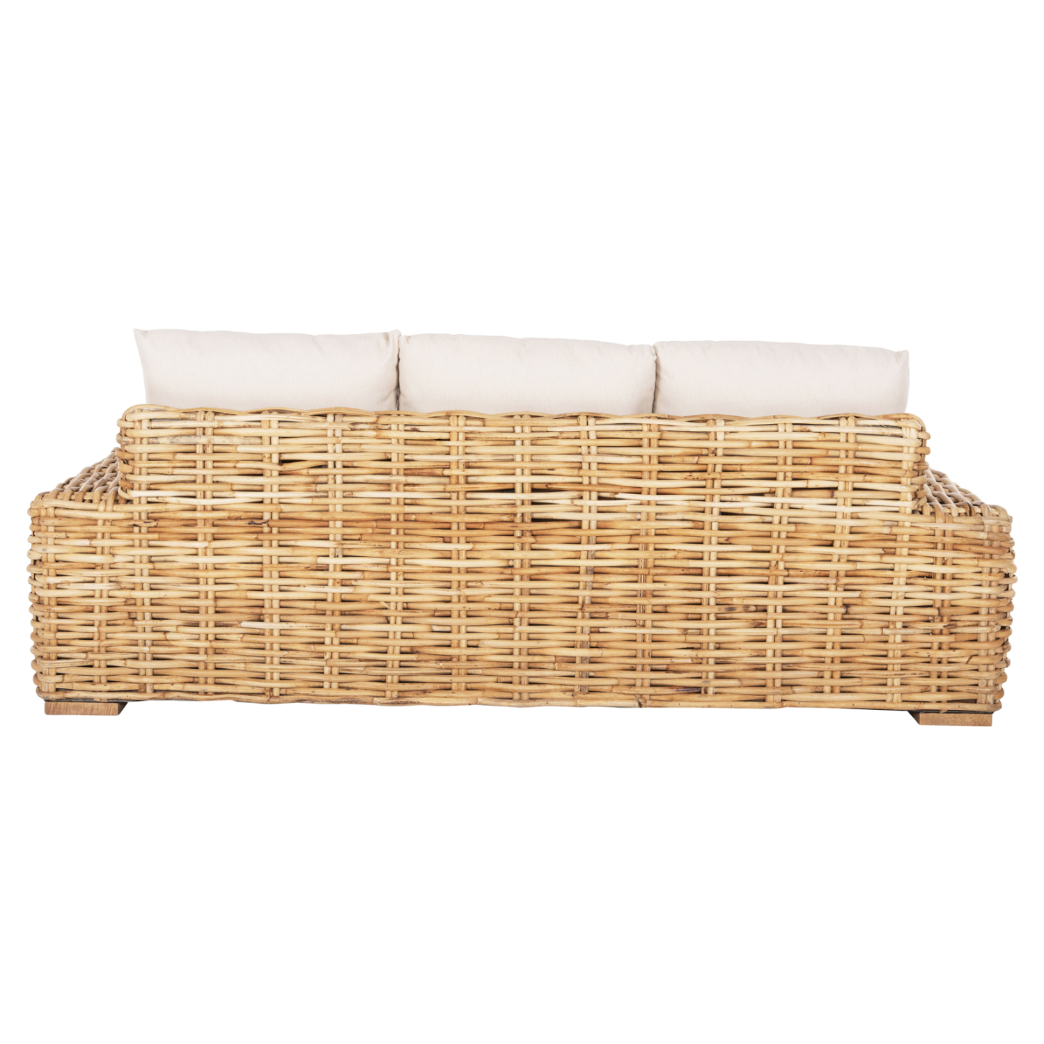 ΚΑΝΑΠΕΣ ΤΡΙΘΕΣΙΟΣ ΕΞ.ΧΩΡΟΥ TROPEL HM9808 ΞΥΛΟ MANGO-RATTAN ΦΥΣΙΚΟ-ΛΕΥΚΑ ΜΑΞΙΛΑΡΙΑ 216x88x85Υεκ