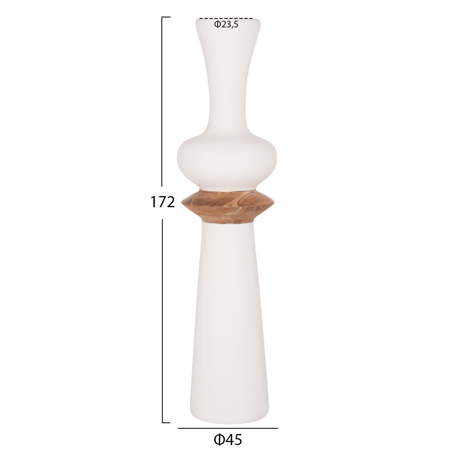 ΣΕΤ 3ΤΜΧ ΔΙΑΚΟΣΜΗΤΙΚΑ ΒΑΖΑ ΔΑΠΕΔΟΥ NEBULA HM21139.02 FIBER CEMENT-ΞΥΛΟ ΤΕΑΚ