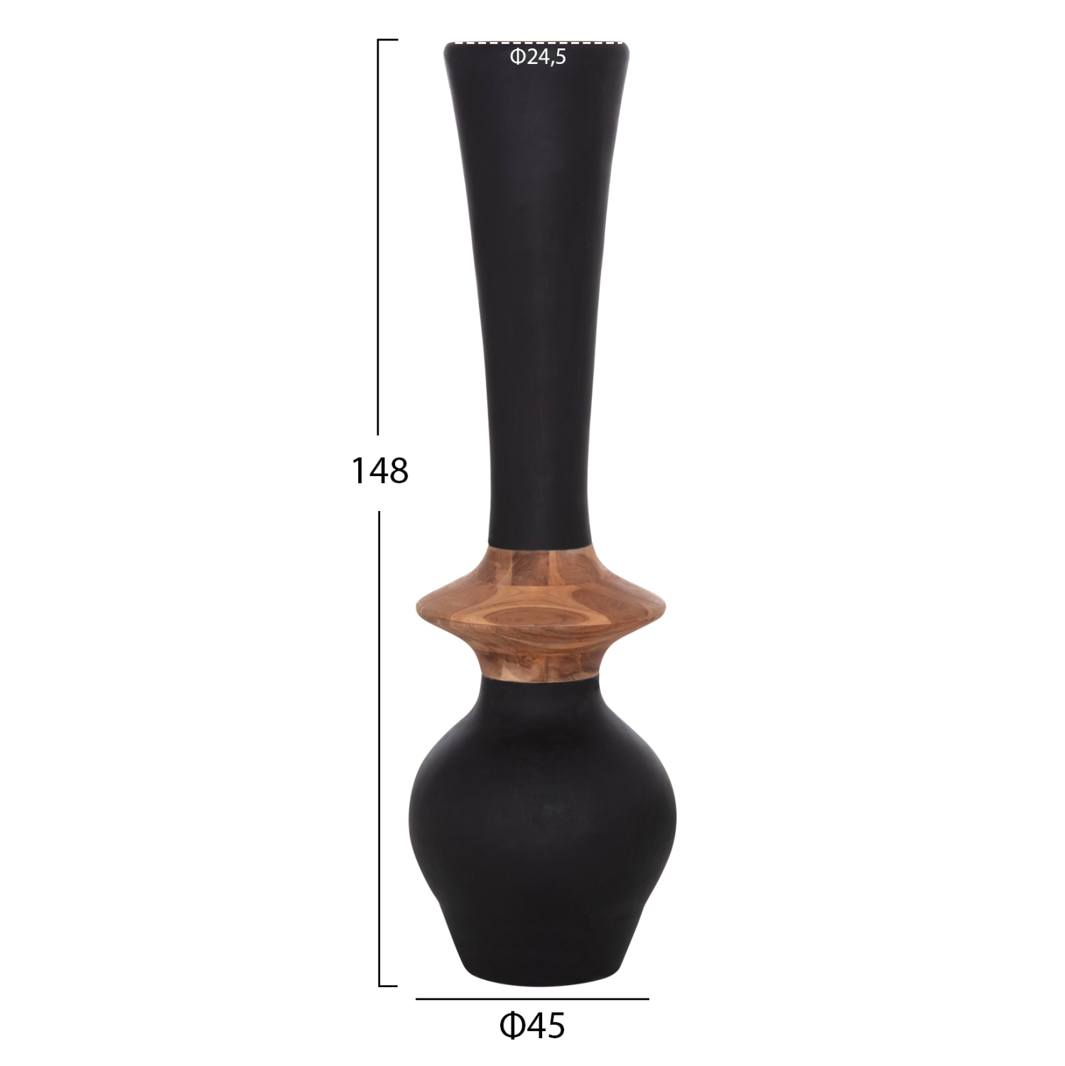 ΣΕΤ 3ΤΜΧ ΔΙΑΚΟΣΜΗΤΙΚΑ ΒΑΖΑ ΔΑΠΕΔΟΥ NEBULA HM21139.02 FIBER CEMENT-ΞΥΛΟ ΤΕΑΚ