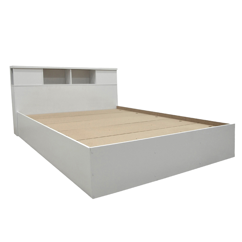 Κρεβάτι OLYMPUS pakoworld σε λευκή απόχρωση 140x200εκ