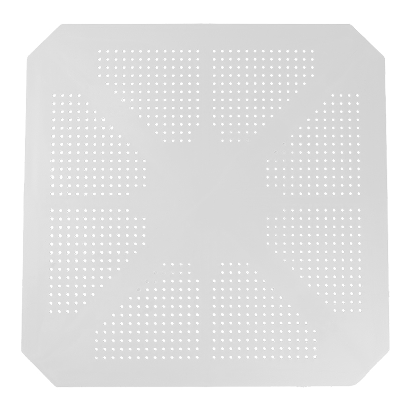 Τραπέζι Icon pakoworld PP σε λευκή απόχρωση 80x80x74.5εκ