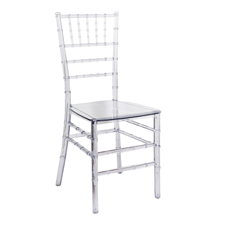 Καρέκλα Tiffany pakoworld διάφανο pc 38x38.5x88εκ
