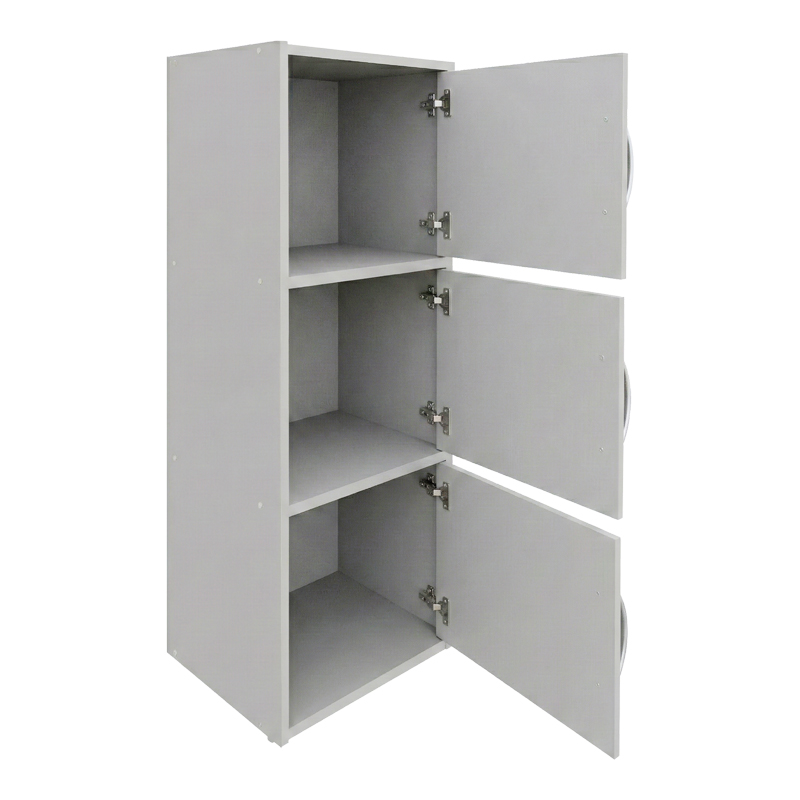 Ντουλάπι-στήλη Soline pakoworld λευκό 40x34.5x90.5εκ