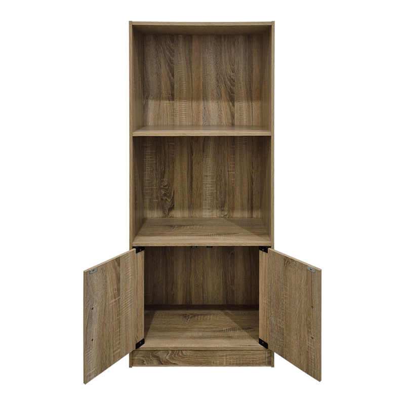 Βιβλιοθήκη Tekaro pakoworld sonoma 60x30x120εκ