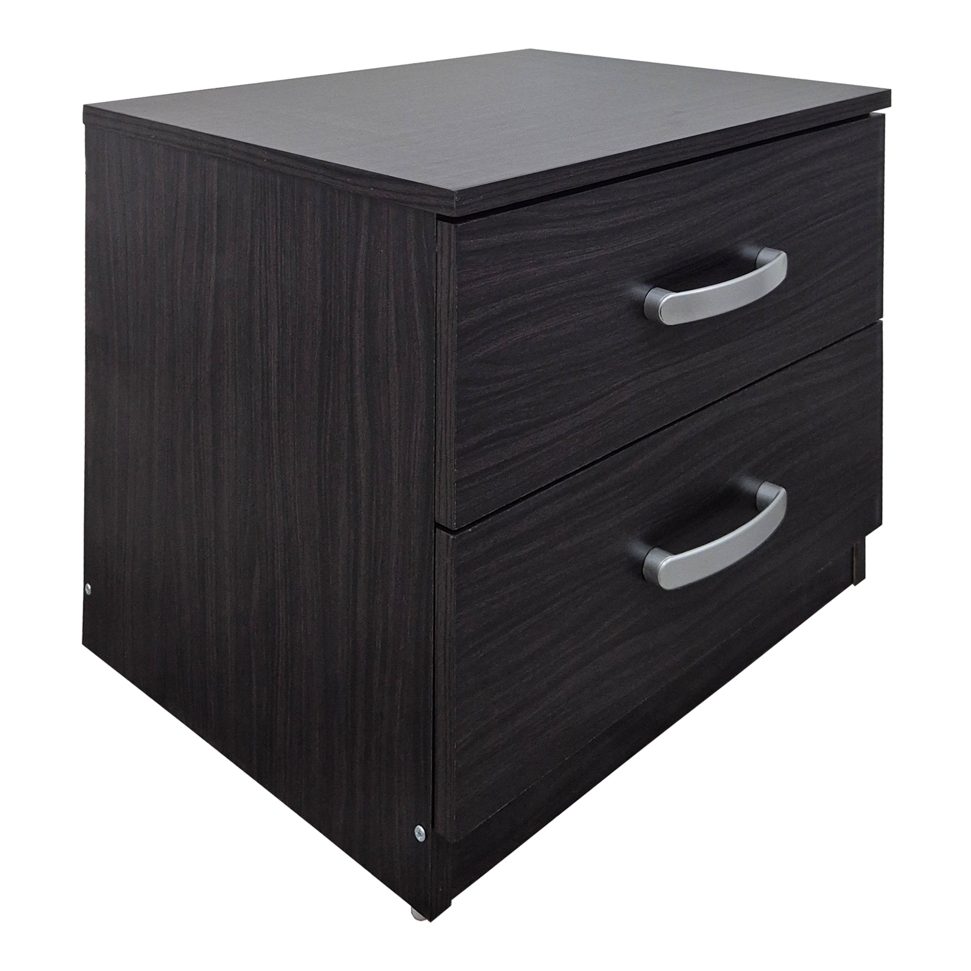 Σετ Κρεβατοκάμαρας Athos Wenge με Κρεβάτι 140x200εκ Σετ 3τεμ