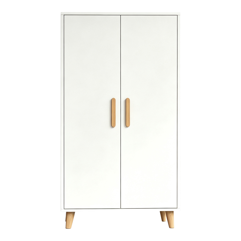 Ντουλάπι Tamera pakoworld λευκό με φυσική απόχρωση MDF 60x30x120εκ
